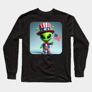 Little Green Men - Alien #20 Long Sleeve T-Shirt